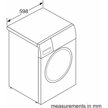 Bosch Series 4 Free-Standing Washing Machine, Front Loader 9 Kg 1400 RPM, Touch Control Buttons, WGA14400GC, 1 Year Warranty