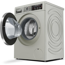 Bosch Series 8 Washing Machine, Front Loader 9 Kg 1400 RPM, Homeconnect Remote Monitoring And Control, Touch Control Buttons, Silver, WAV28KhXGC, 1 Year Warranty