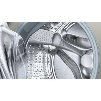 Bosch Series 8 Washing Machine, Front Loader 9 Kg 1400 RPM, Homeconnect Remote Monitoring And Control, Touch Control Buttons, Silver, WAV28KhXGC, 1 Year Warranty