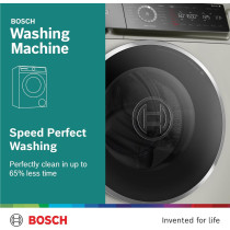 Bosch Front Load Washing Machine 10Kg Series 8, Innovative Bosch Washing Machine, WGB2560XGC, 1 Year Warranty