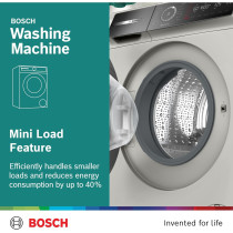 Bosch Front Load Washing Machine 10Kg Series 8, Innovative Bosch Washing Machine, WGB2560XGC, 1 Year Warranty