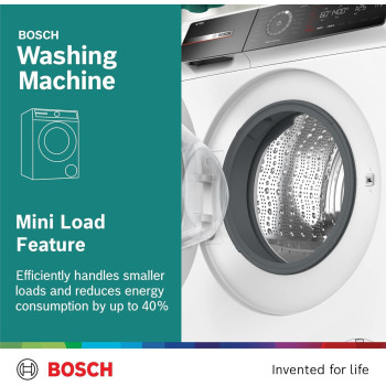 Bosch Front Load Washing Machine 9Kg Series 8, I-Dos Innovative Bosch Washing Machine, WGB244A0GC, 1 Year Warranty