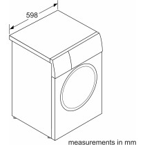 Bosch Front Load Washing Machine 9Kg Series 8, I-Dos Innovative Bosch Washing Machine, WGB244A0GC, 1 Year Warranty