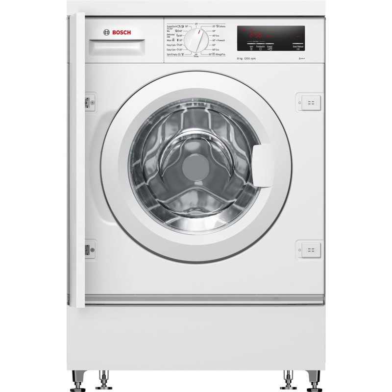 Bosch Series 6, Built-In Washing Machine, 8 Kg, 1200 Rpm, Ecosilence Drive, Led Display, Allergy Plus Program, Touch Control Buttons, WIW24561GC, 1 Year Warranty