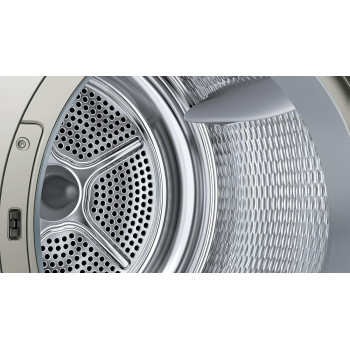 Bosch Series 4 Heat Pump Tumble Dryer 9 Kg Silver Inox, Auto Dry, LCD, Push-Button, WQG2410XGC, 1 Year Warranty