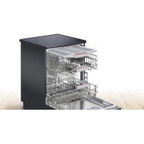 Bosch Series 4, Free-Standing Dishwasher 60 Cm, 14 Place Settings, Home Connect Enabled Via Wlan, SMS4HMC65M, Black, 1 Year Warranty