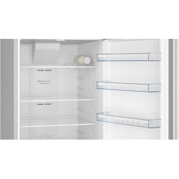 Bosch Series 4 Free-Standing Fridge Freezer 563 Liter With Freezer, KDN56Xl31M, Stainless Steel, 1 Year Warranty