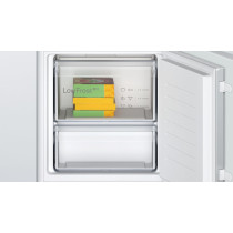 Bosch Series 2, ‎268 Liters, Built-In Fridge-Freezer Refrigerator With Freezer At Bottom, Sliding Hinge, Model - KIV87NSF0M, With  1 Year Standard Warranty