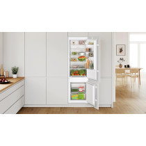 Bosch Series 2, ‎268 Liters, Built-In Fridge-Freezer Refrigerator With Freezer At Bottom, Sliding Hinge, Model - KIV87NSF0M, With  1 Year Standard Warranty