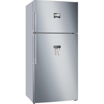 Bosch Series 6, Free-Standing Fridge-Freezer Refrigerator with freezer at top, 186 x 86 cm, Vita Fresh. No Frost Stainless steel KDD86AI31M With 1-Year Manufacturer Warranty