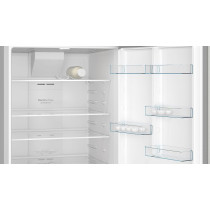 Bosch Series 4 Free-Standing Fridge-Freezer With Freezer, Stainless Steel With Anti-Fingerprint, Model- KDN76XI30M With1 Year Manufacturer Warranty.
