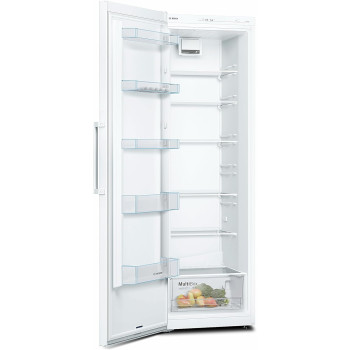 Bosch Serie 4 Free-Standing Fridge, 348Liter 186X60Cm White, KSV36NW30M, Min 1 Year Manufacturer Warranty