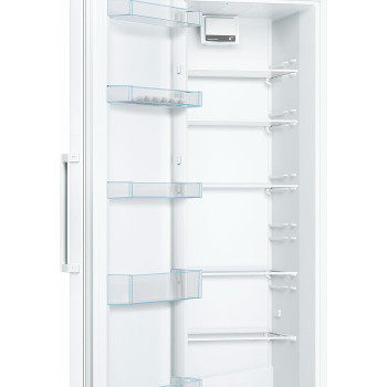 Bosch Serie 4 Free-Standing Fridge, 348Liter 186X60Cm White, KSV36NW30M, Min 1 Year Manufacturer Warranty