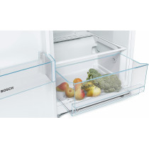 Bosch Serie 4 Free-Standing Fridge, 348Liter 186X60Cm White, KSV36NW30M, Min 1 Year Manufacturer Warranty