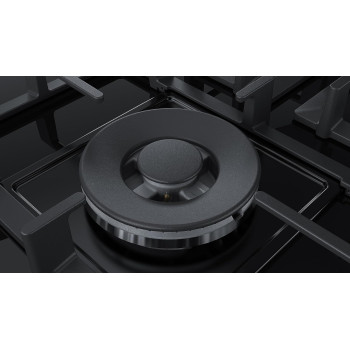 Bosch Built In Hob 5 Gas Burners, PPQ9B6O90M, Black, 1 Year Warranty