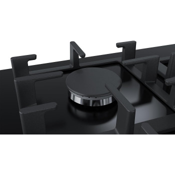 Bosch Built In Hob 5 Gas Burners, PPQ9B6O90M, Black, 1 Year Warranty