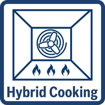 Bosch Series 6 Gas Range Cooker Stainless Steel, HGX5H8W50M, 1 Year Warranty