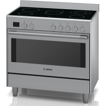 Bosch Electric Cooker 90 Cm, Glass Ceramic Hob, HCB738357M, 1 Year Warranty