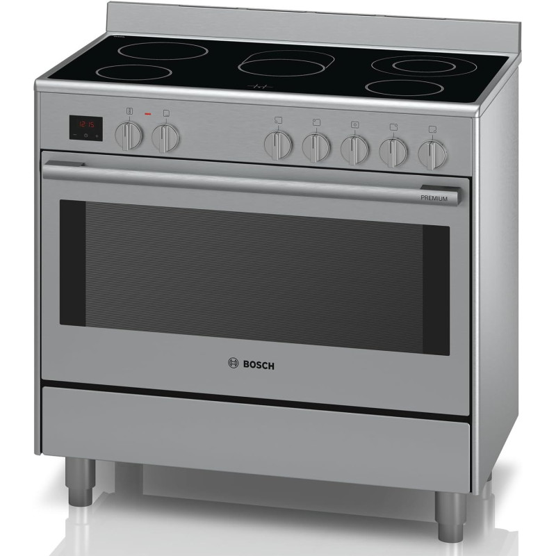 Bosch Electric Cooker 90 Cm, Glass Ceramic Hob, HCB738357M, 1 Year Warranty