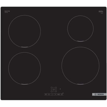 Bosch Series 4, Induction Hob, 60Cm, PUE611BB5E, Black, 1 Year Warranty