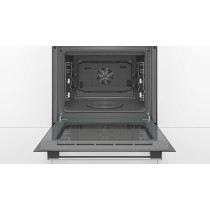 Bosch Series 6 Built-In Oven With Added Steam Function, LCD Display Control, 8 Heating Methods, Stainless Steel, HIJ557YS0M, 1 Year Warranty