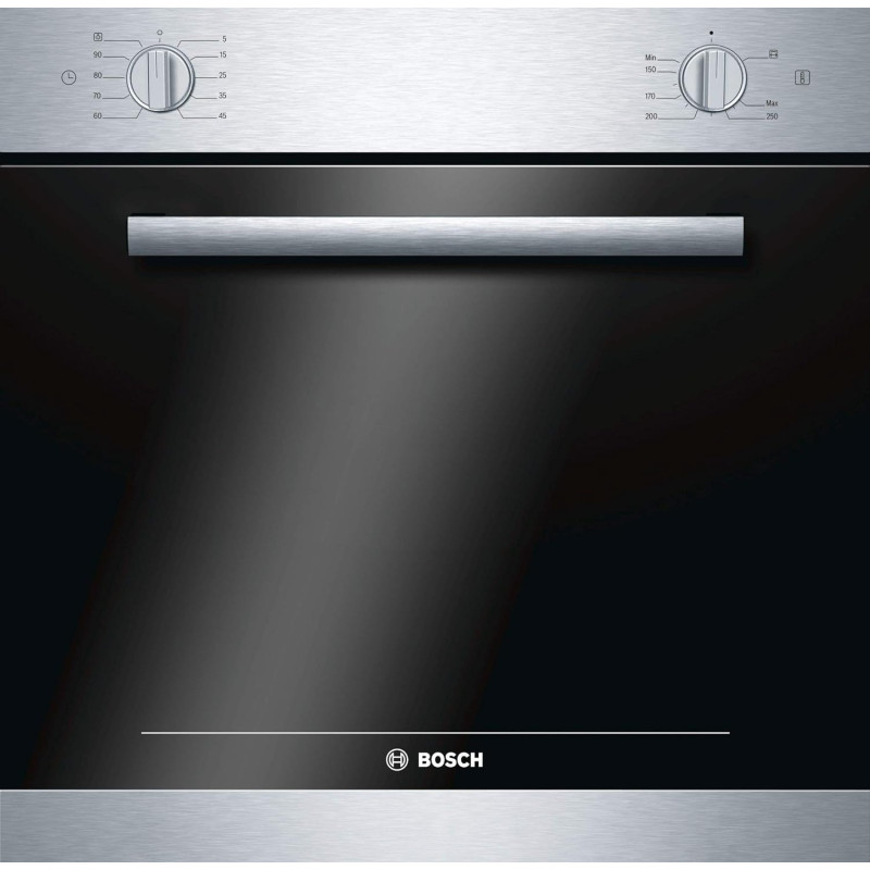 Bosch 60 Cm 60 Liters Built In Gas Oven, Stainless Teel Cavity, HGl10G050M, 1 Year Warranty