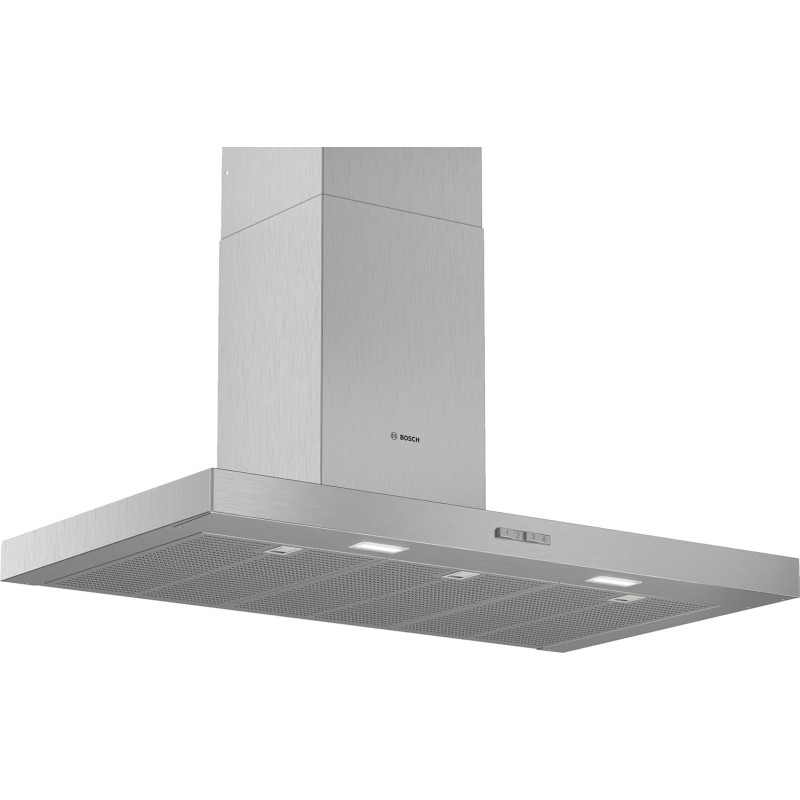 Bosch Serie, 90 Cm, Wall-Mounted Cooker Hood, Stainless Steel, DWB94BC51B, 1 Year Warranty