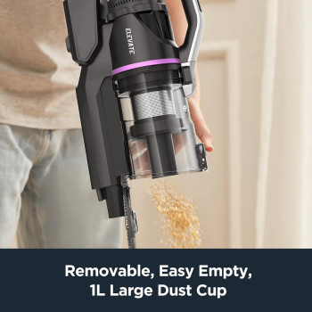 Eureka Cordless Vacuum Cleaner, 550W 60 Mins Running 5-In-1 Powerful Househould Wireless Vacuum 19KPA With Led Headlights For Home Carpet Hard Floor Car Pet Hair, 1 Year Warranty