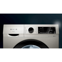 Siemens 9 Kg Front Load Washing Machine With Stain Removal System, German Engineering, Silver, 1 Year Warranty