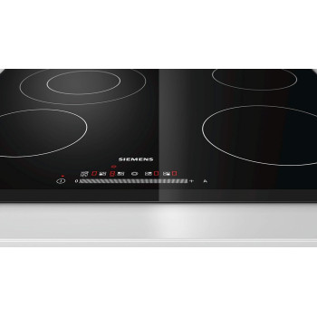 Siemens 60 Cm Built In Electric Hob, Black, ET651NF17Q, 1 Year Warranty