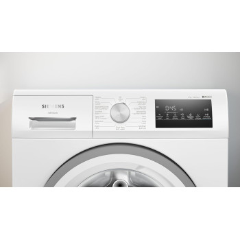 Siemens Iq300 8Kg Front Load Fully Automatic Washing Machine, 1400 RPM, German Engineering, White, WM14U280GC, 1 Year Warranty
