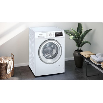 Siemens Iq300 8Kg Front Load Fully Automatic Washing Machine, 1400 RPM, German Engineering, White, WM14U280GC, 1 Year Warranty