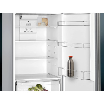 Siemens 485 Liters Top Freezer Refrigerator, German Engineering, Silver, KD55NNl20M, 1 Year Warranty