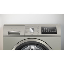 Siemens IQ300 8KG Front Load Fully Automatic Washing Machine, 1400 RPM, German Engineering, Silver, 1 Year Warranty