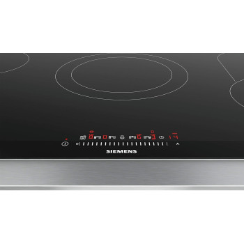 Siemens 90 Cm Built In Electric Hob, Made In Germany, Black, ET975FKB1Q, 1 Year Warranty