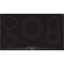 Siemens 90 Cm Built In Electric Hob, Made In Germany, Black, ET975FKB1Q, 1 Year Warranty