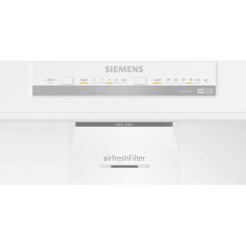 Siemens IQ300, 530 Litres Bottom Mount Freestanding Refrigerator, German Engineering, Silver, KG55NVl21M, 1 Year Warranty
