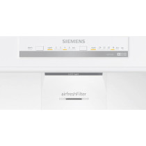 Siemens IQ300, 530 Litres Bottom Mount Freestanding Refrigerator, German Engineering, Silver, KG55NVl21M, 1 Year Warranty