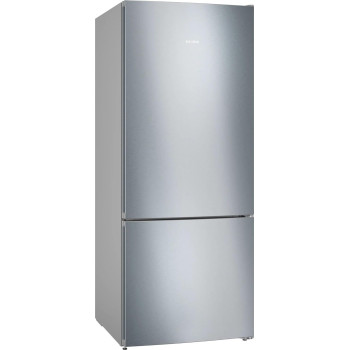 Siemens IQ300, 530 Litres Bottom Mount Freestanding Refrigerator, German Engineering, Silver, KG55NVl21M, 1 Year Warranty