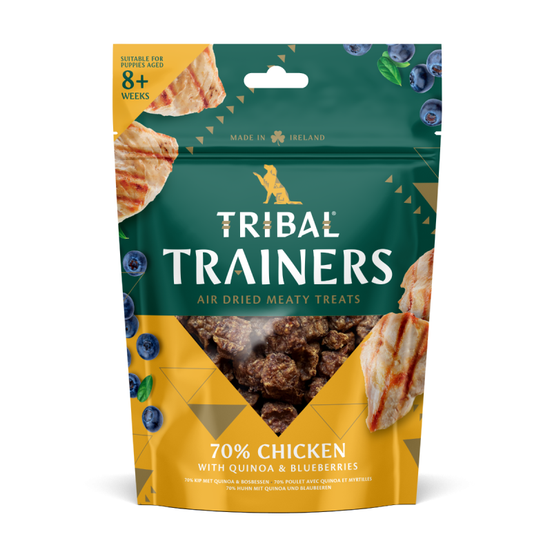 Tribal Trainers Chicken Quinoa & Blueberry Dog Treats 80g