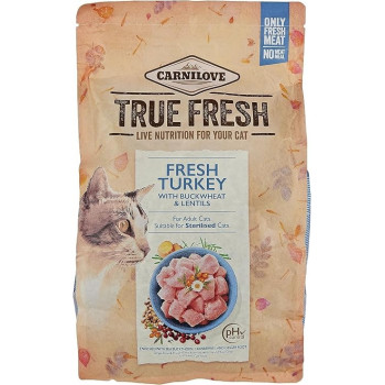 Carnilove True Fresh Turkey For Adult Cats, 1.8kg