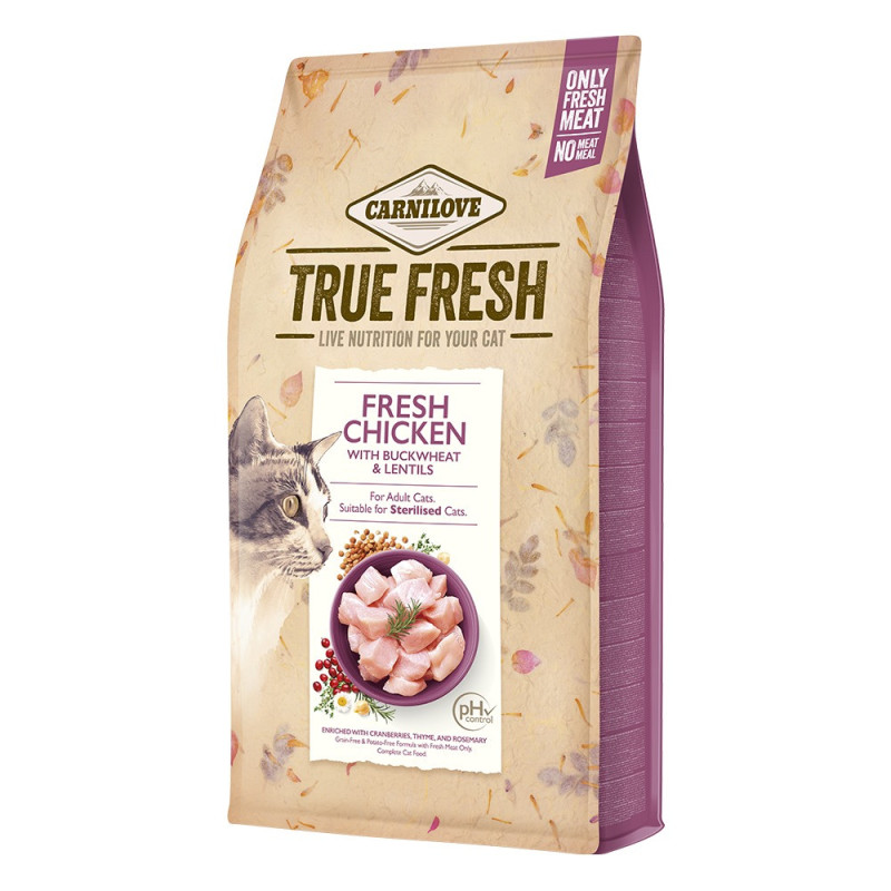 Carnilove True Fresh Chicken For Adult Cats, 1.8kg