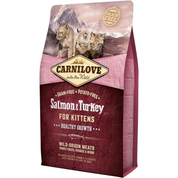 Carnilove Salmon And Turkey For Kittens, 2kg