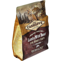Carnilove Lamb And Wild Boar For Adult Cats, 2kg