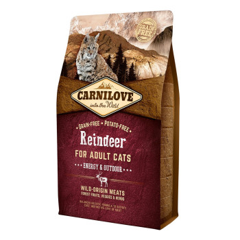 Carnilove Reindeer For Adult Dry Food For Cats, 6kg