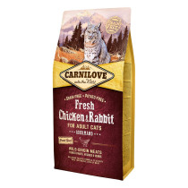 Carnilove Fresh Chicken And Rabbit For Adult Cats, 6kg