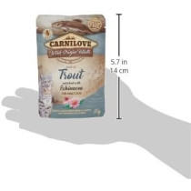 Carnilove  24pcs x 85g Trout Enriched With Echinacea For Adult Cats (Wet Food Pouches)