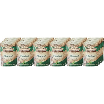 Carnilove 24pcs x 85g Pheasant Enriched With Raspberry Leaves For Adult Cats (Wet Food Pouches)
