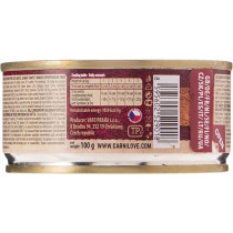 Carnilove Turkey And Reindeer For Adult Cats (Wet Food Cans) 12x100g