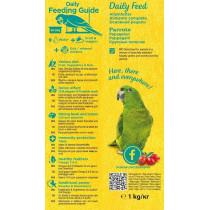 RIO Daily Food Nutritious Seed Blend For Parrots, 1kg